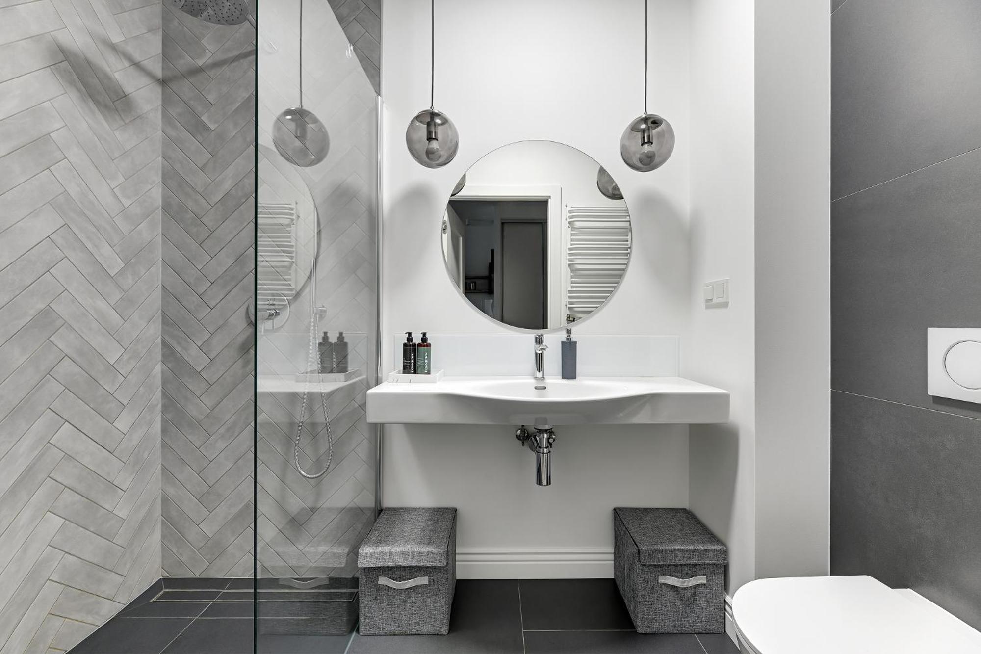 Aura III Apartments & Free Parking By Downtown Apartments Gdańsk Rum bild